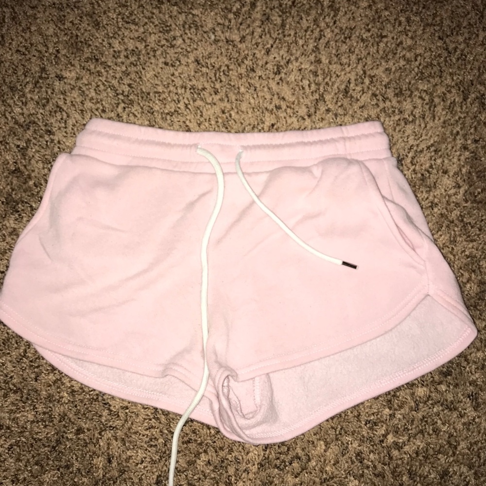 Pink comfy shorts